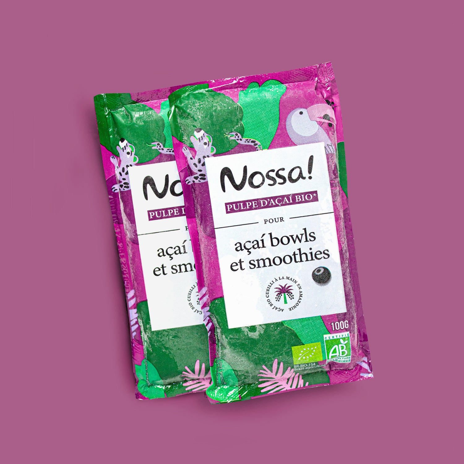 Organic acai puree standard