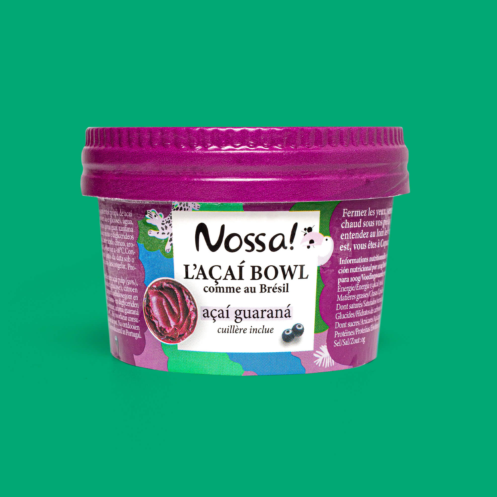 Sorbete de acai y guaraná tamaño pequeño