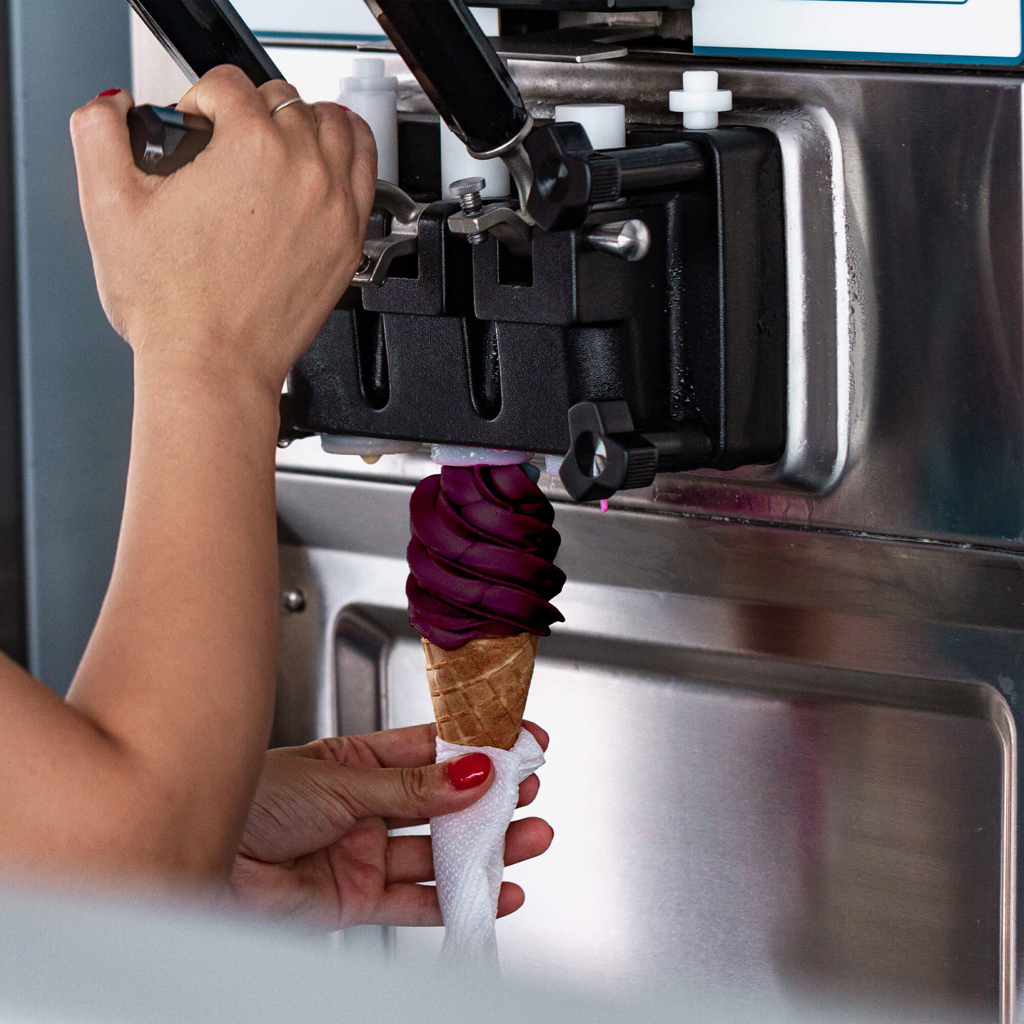 Mezcladora ecológica para acai bowl