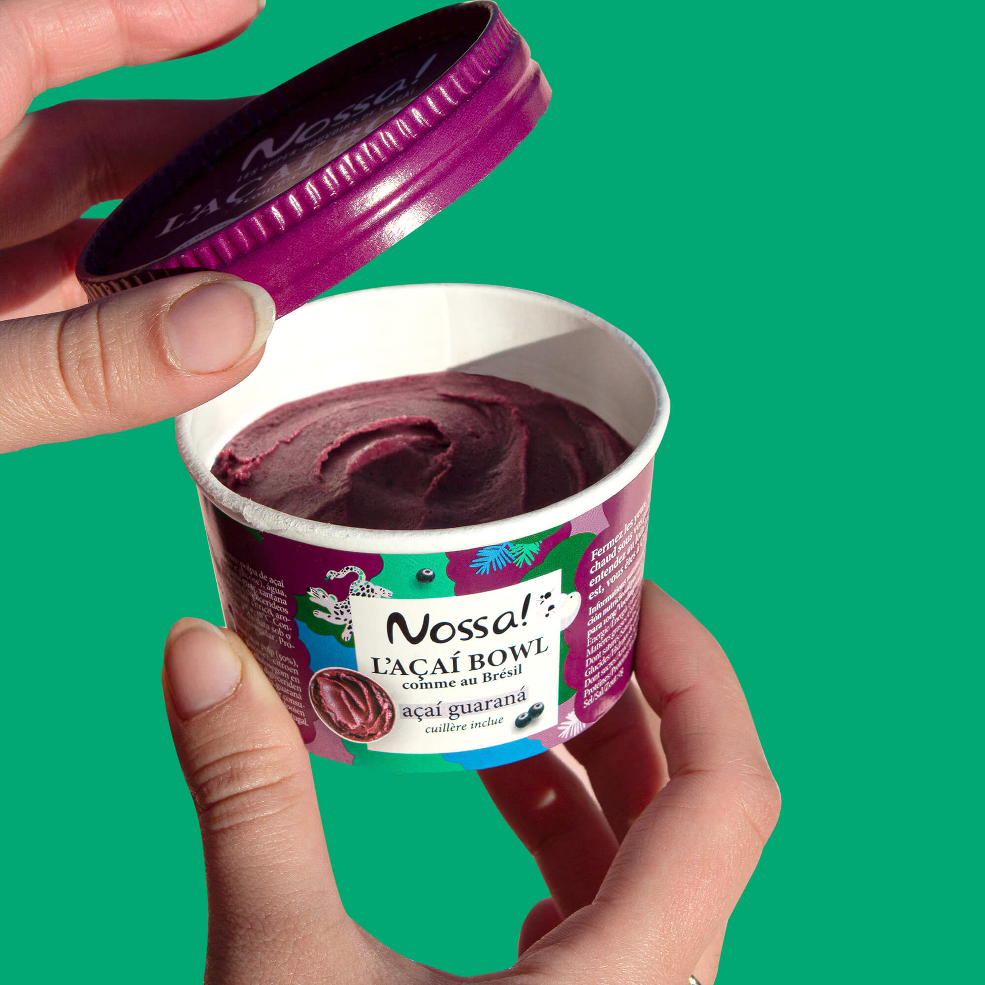 Sorbete de acai y guaraná tamaño pequeño