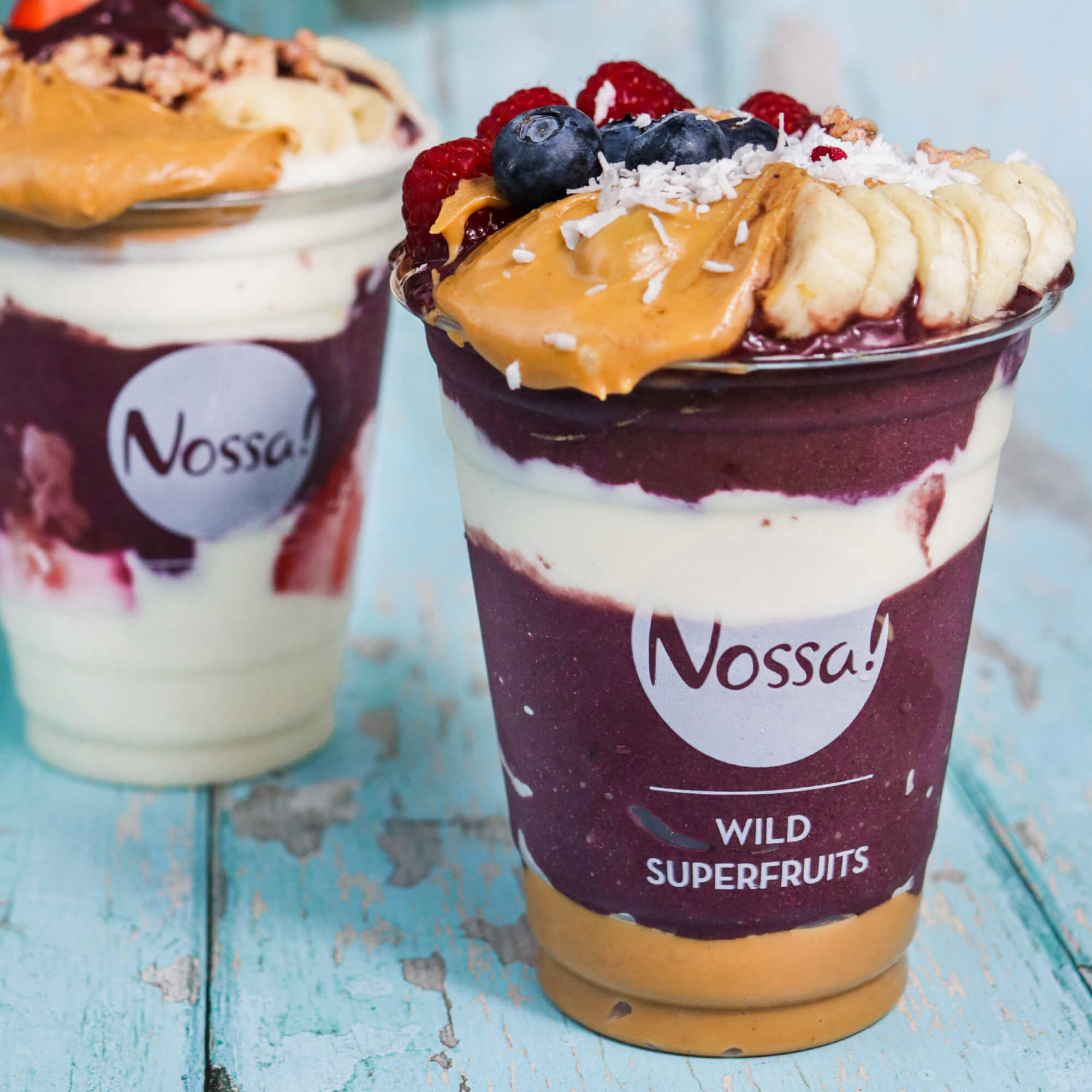 Mezcladora ecológica para acai bowl