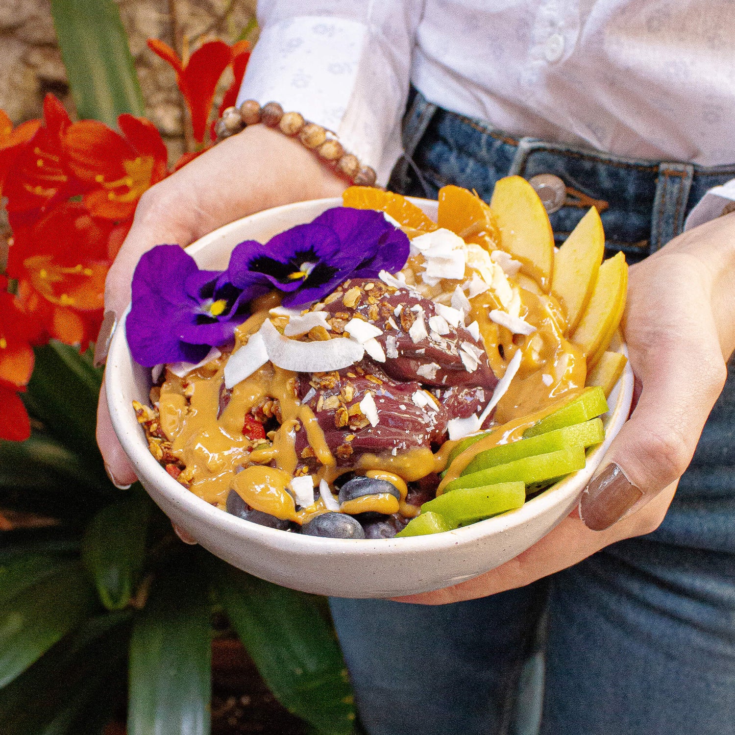 Sorbete de acai y guaraná