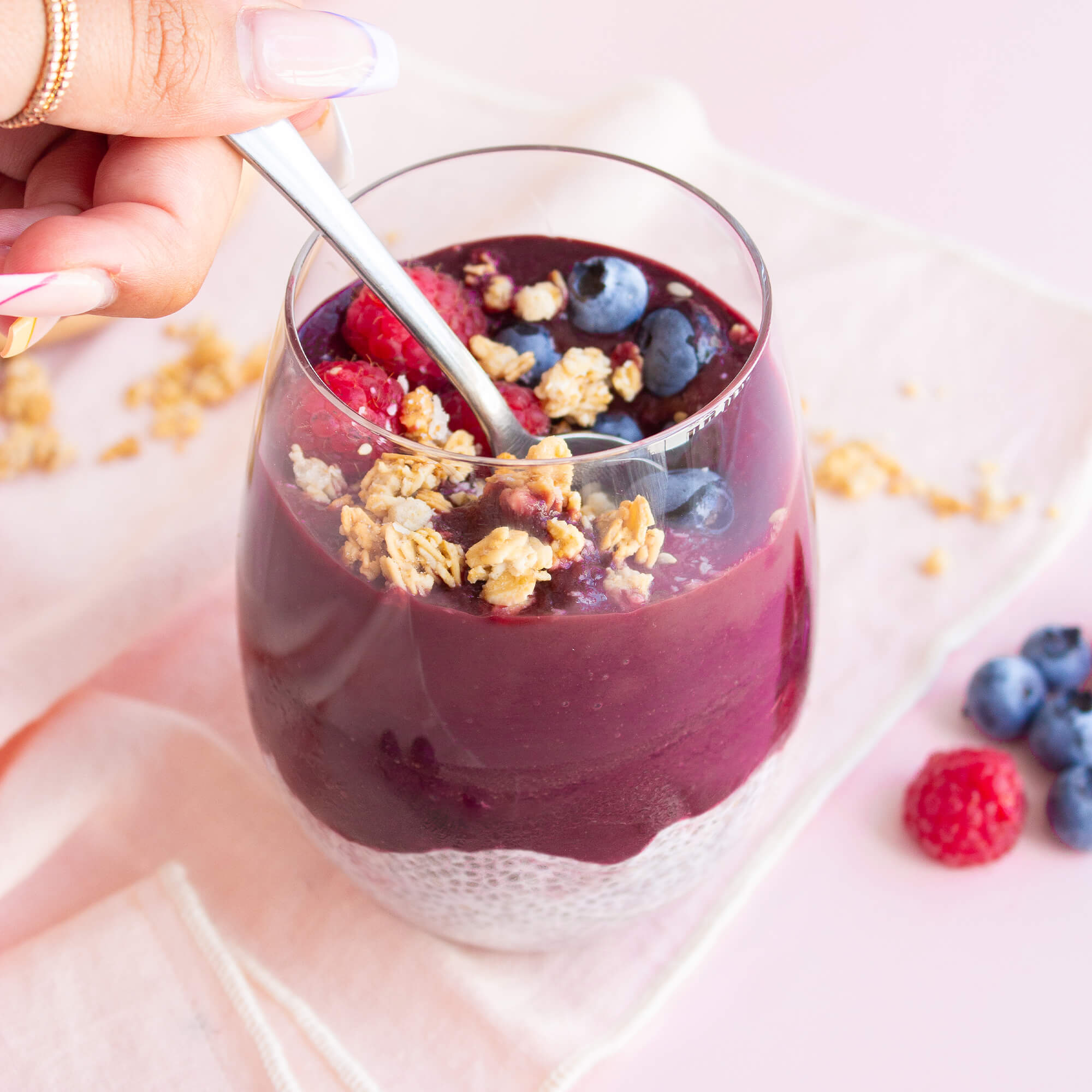 Purê de açaí orgânico padrão