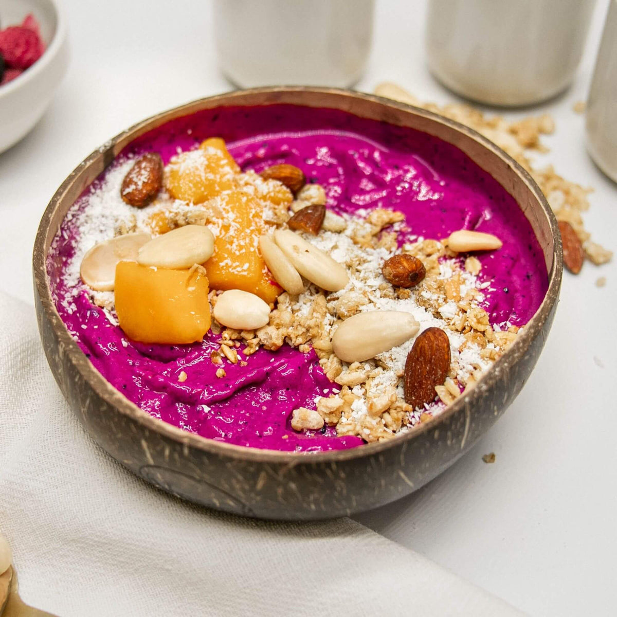 Purée de fruit du dragon