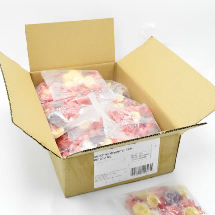 Smoothie à mixer rouge