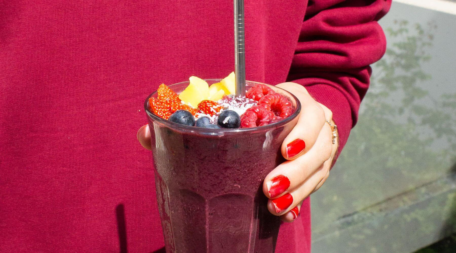 Nos 3 recettes de smoothie à l'acai