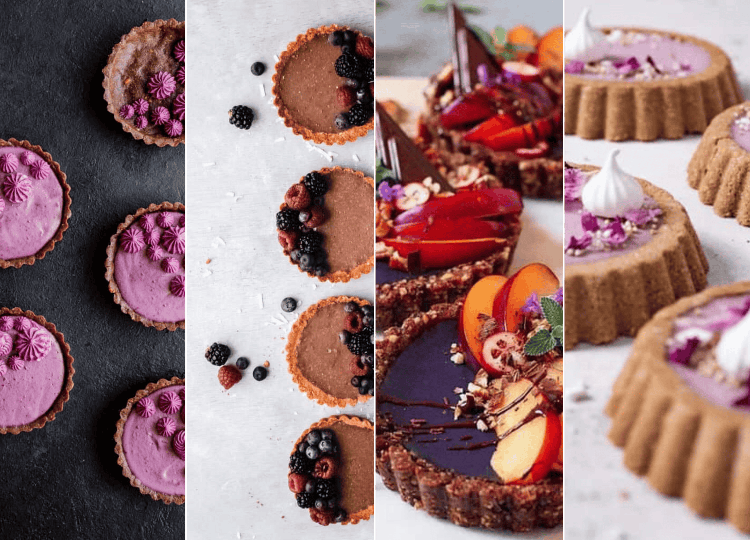 4 recetas de tartas de acai