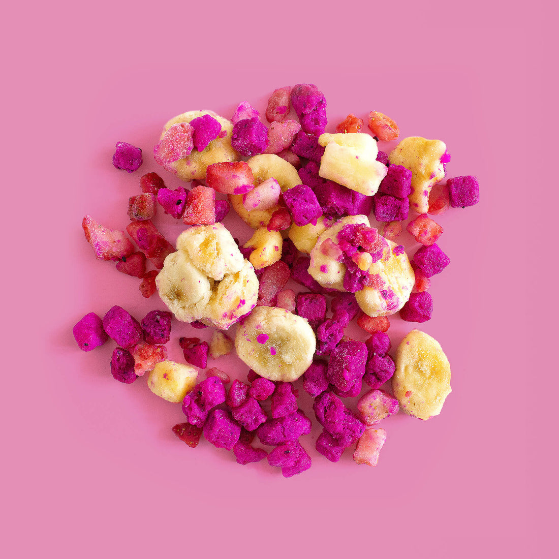 Batido de licuadora rosa