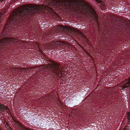 Mistura de açaí, framboesa e banana