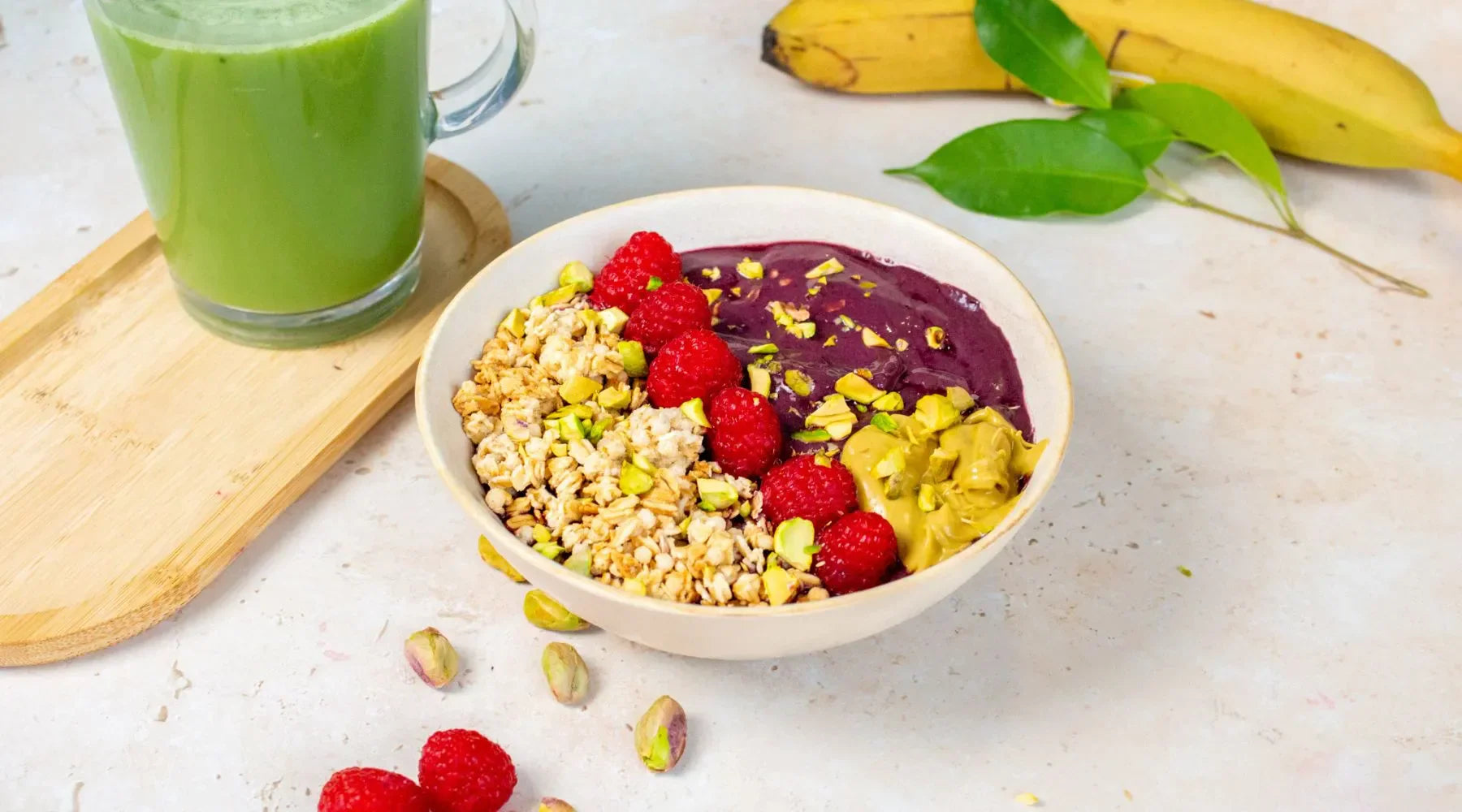 Taça de açaí com pasta de pistácio: receita fácil