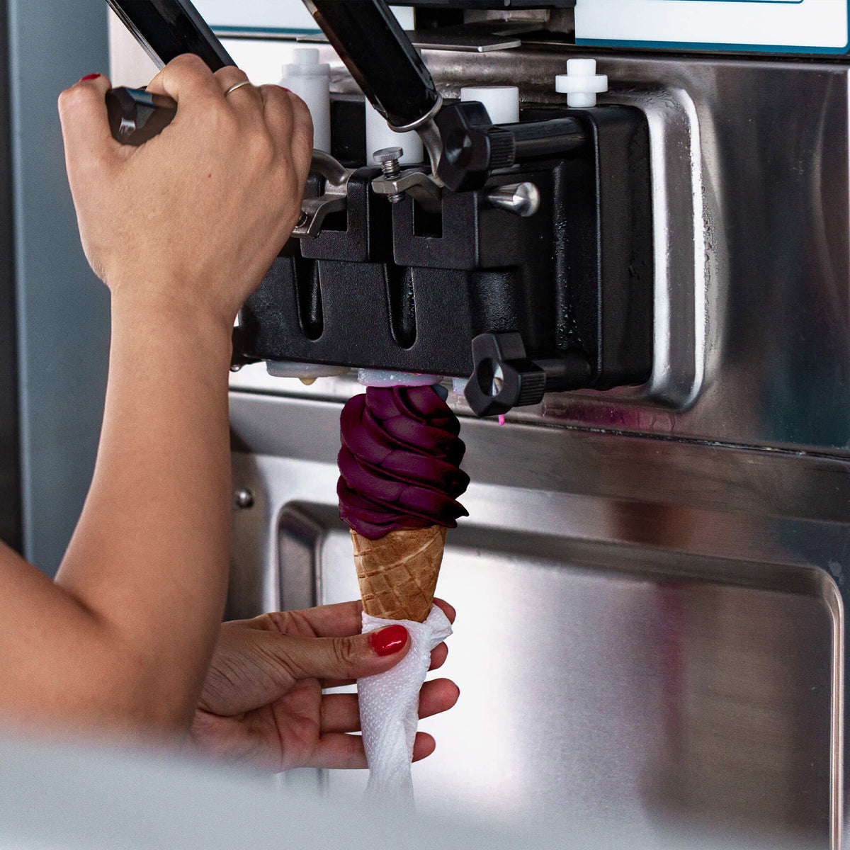 Mix machine bio pour acai bowl